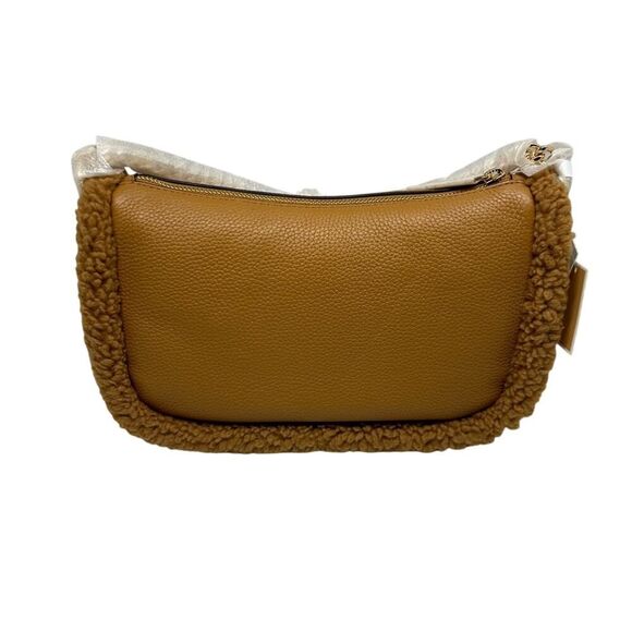 MICHAEL KORS CARMELA Deer Multi Medium Leather Chain Crossbody Shearling 
NWT - Picture 2 of 6